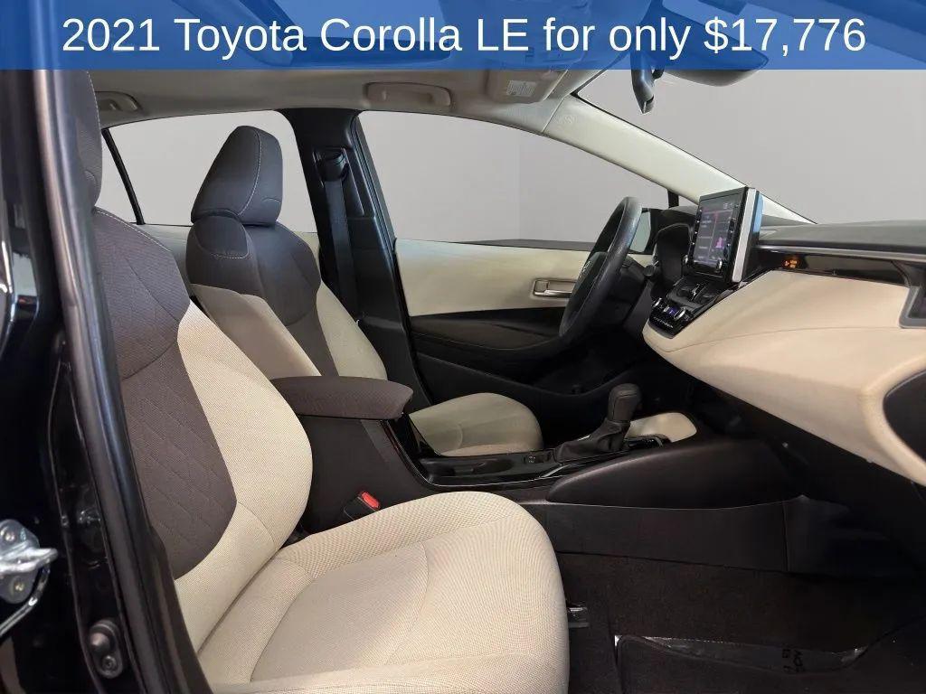 used 2021 Toyota Corolla car, priced at $17,776
