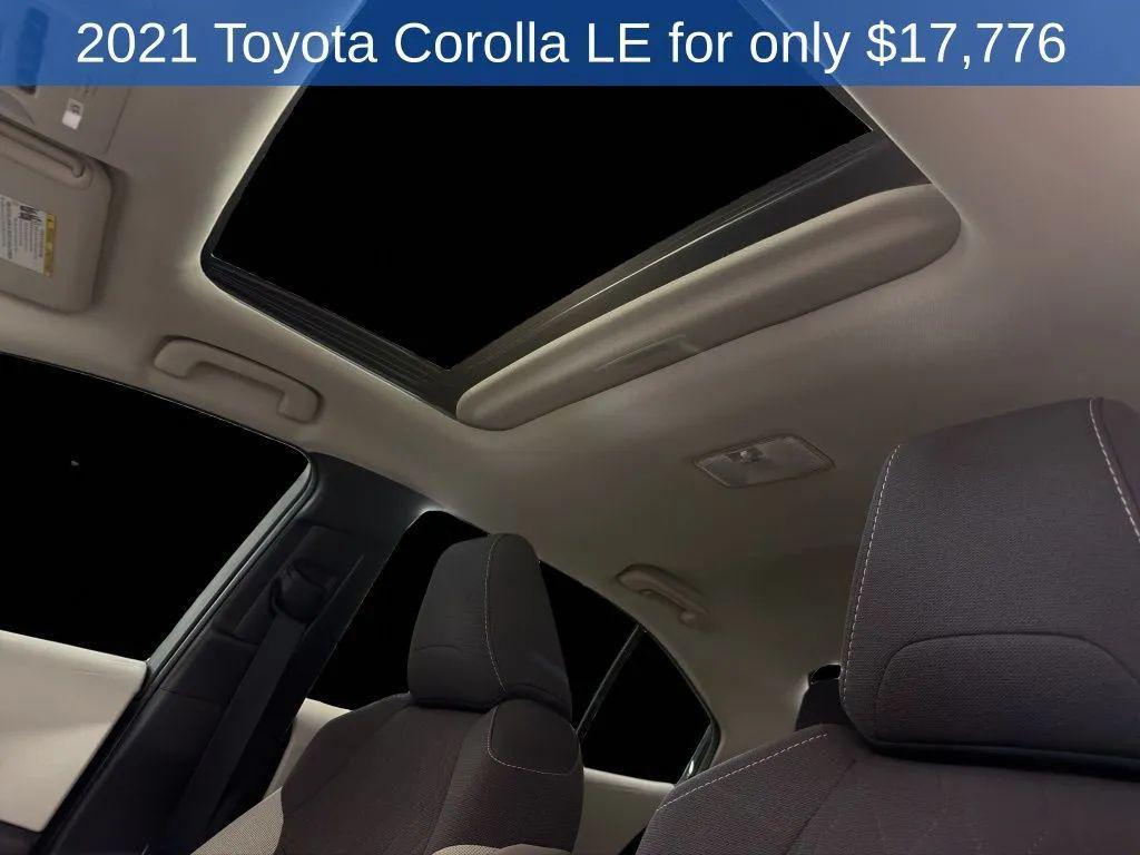 used 2021 Toyota Corolla car, priced at $17,776
