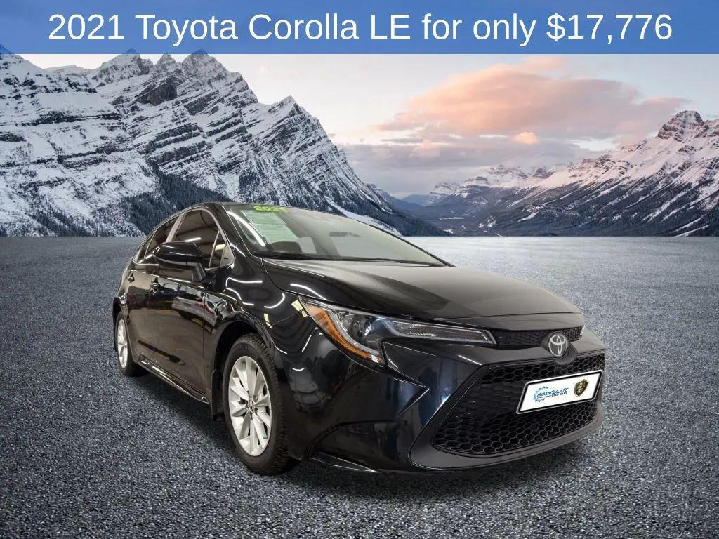 used 2021 Toyota Corolla car, priced at $17,776