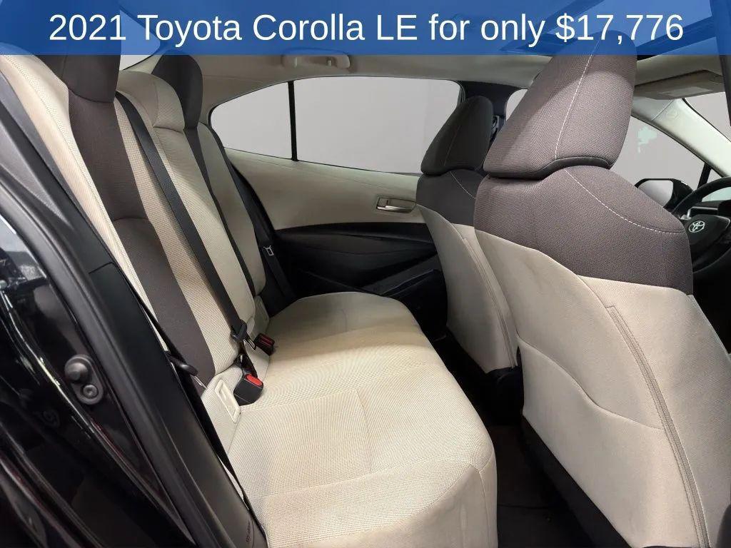 used 2021 Toyota Corolla car, priced at $17,776