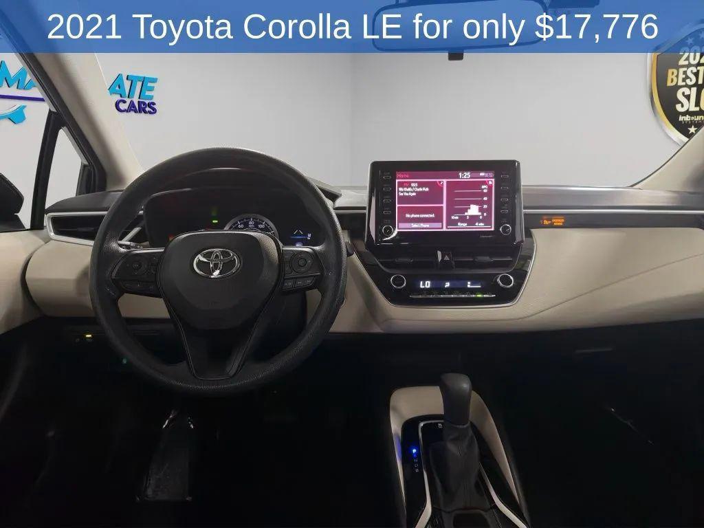 used 2021 Toyota Corolla car, priced at $17,776