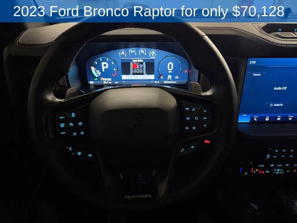 used 2023 Ford Bronco car, priced at $70,128