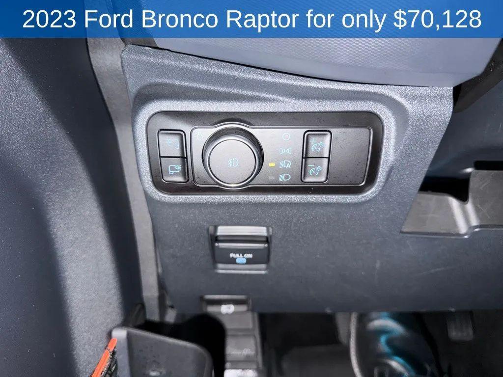 used 2023 Ford Bronco car, priced at $70,128
