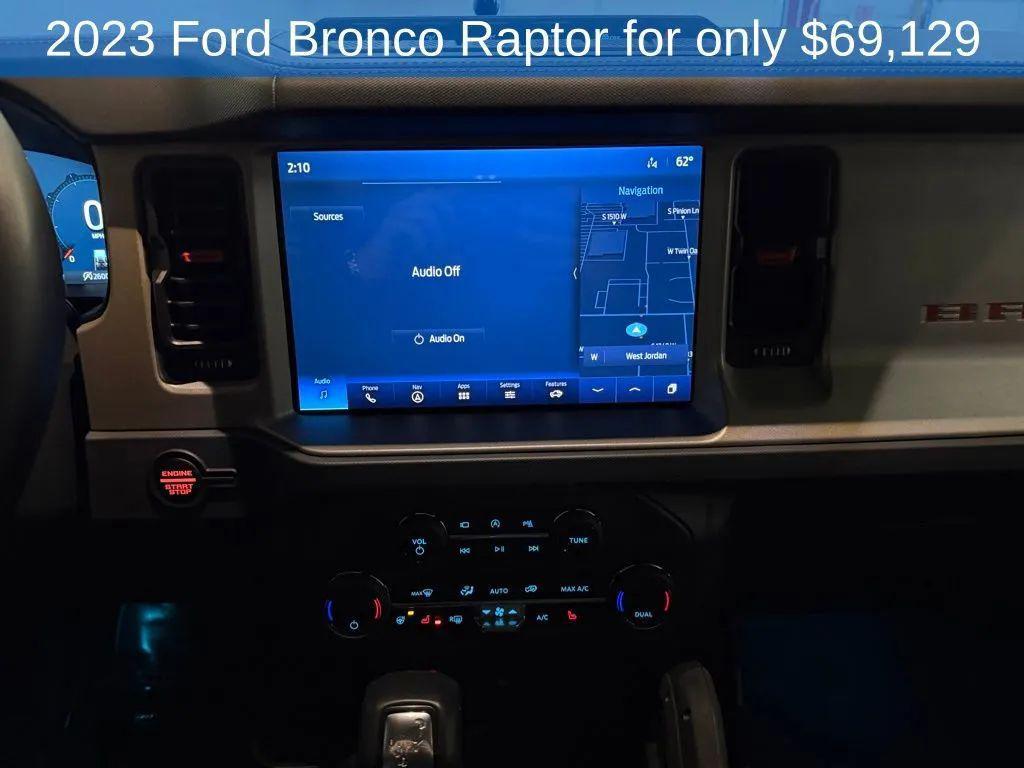 used 2023 Ford Bronco car, priced at $68,806