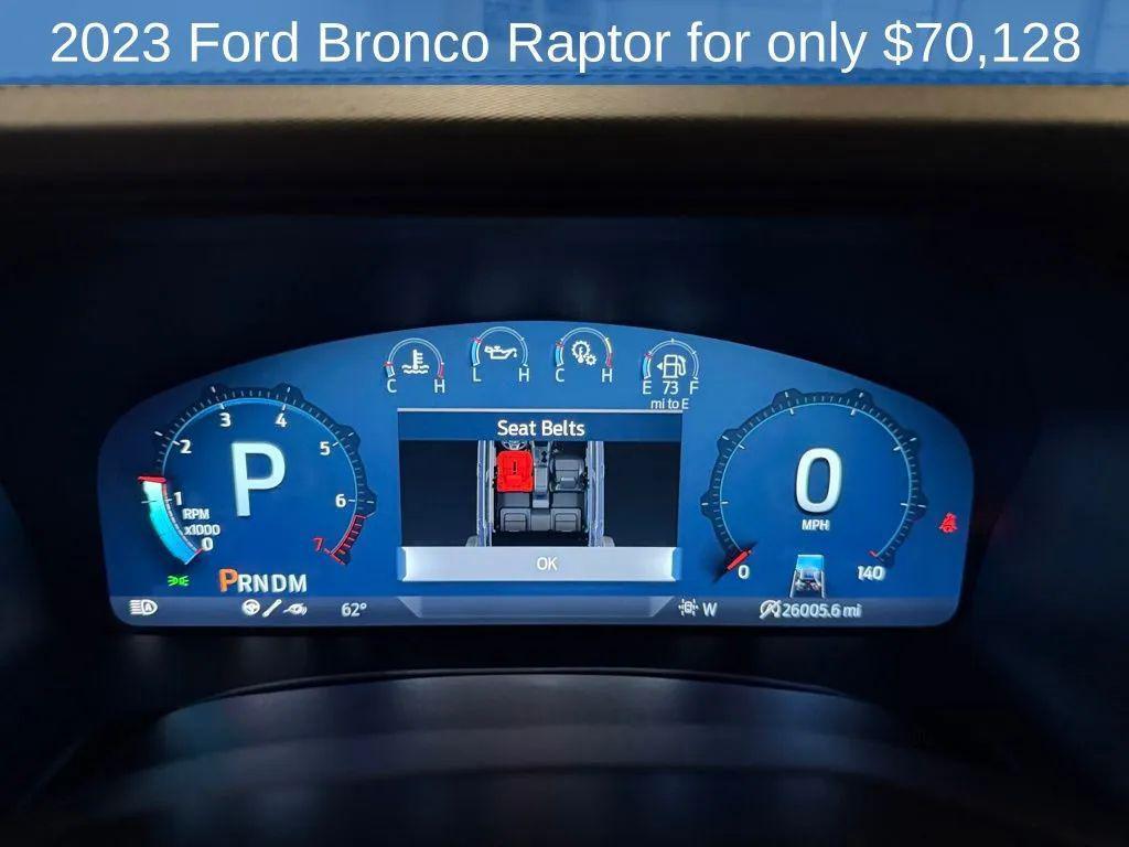 used 2023 Ford Bronco car, priced at $70,128