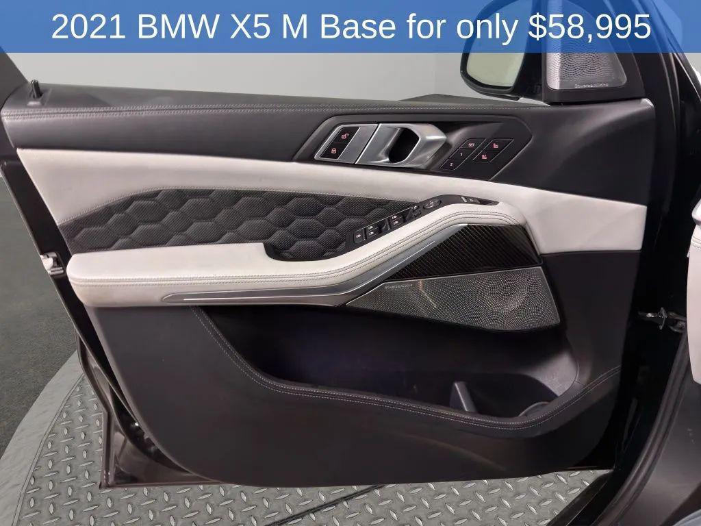 used 2021 BMW X5 M car, priced at $58,995