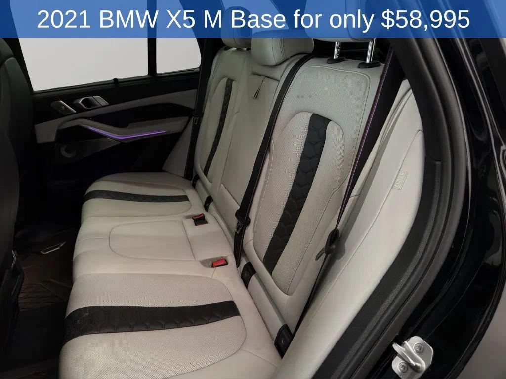 used 2021 BMW X5 M car, priced at $58,995