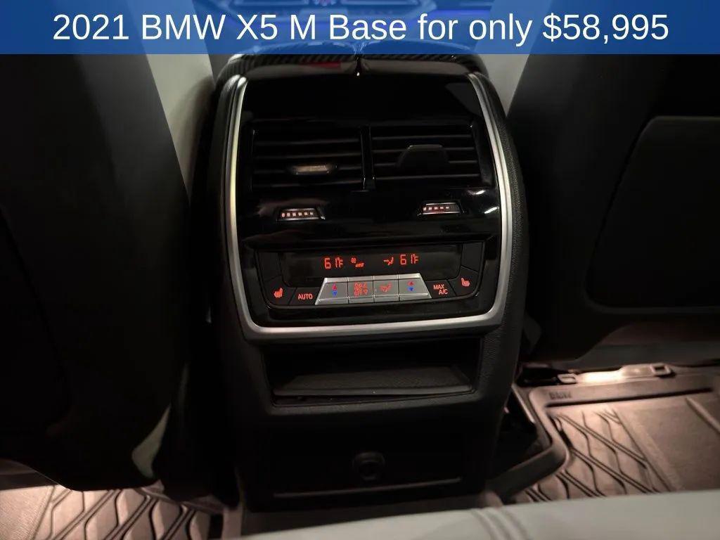 used 2021 BMW X5 M car, priced at $58,995