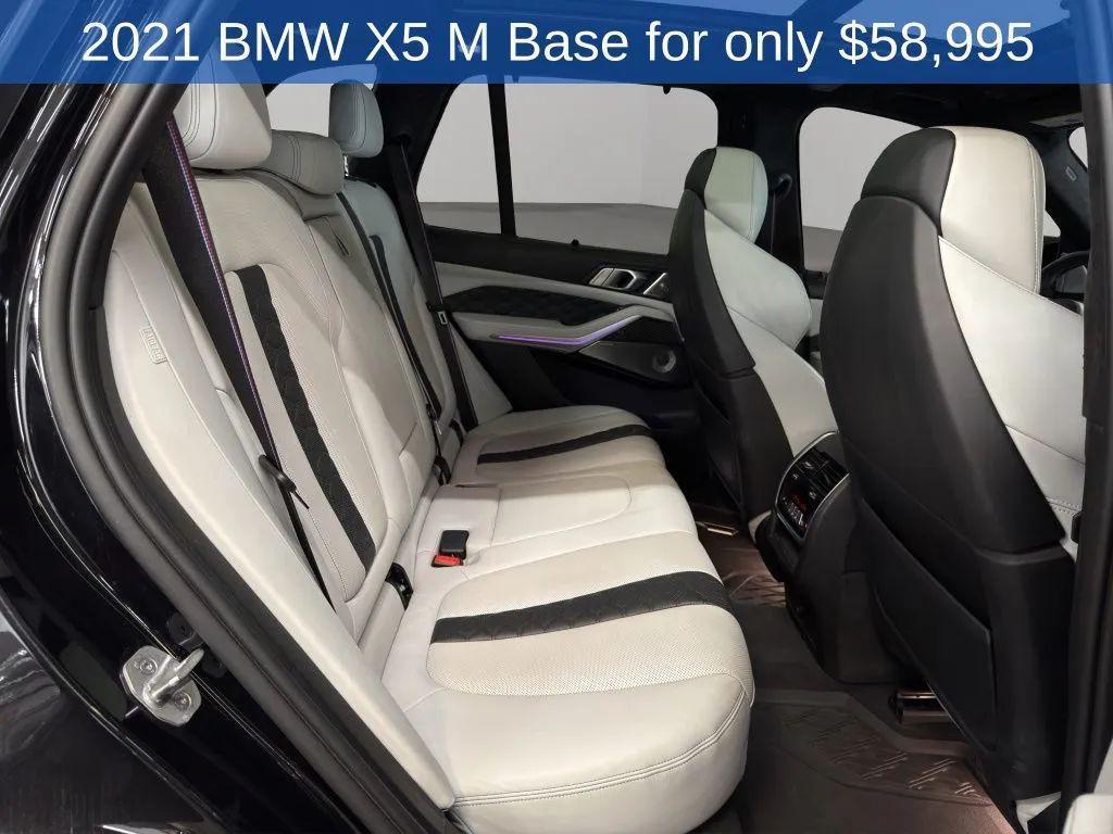 used 2021 BMW X5 M car, priced at $58,995