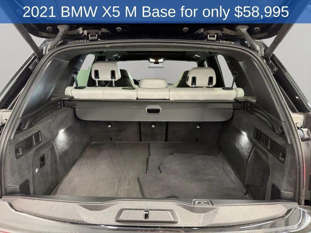 used 2021 BMW X5 M car, priced at $58,995