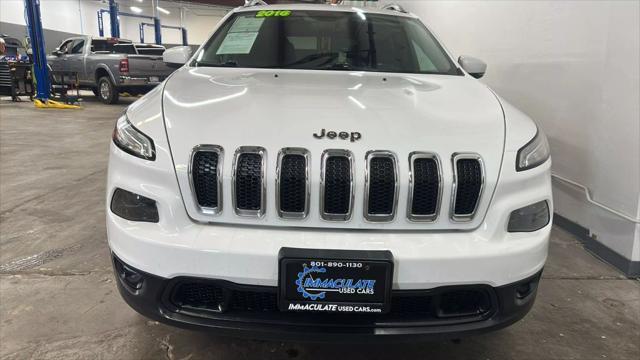 used 2016 Jeep Cherokee car, priced at $12,163