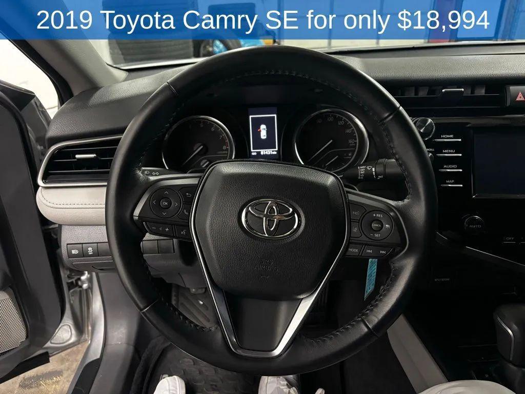 used 2019 Toyota Camry car, priced at $18,995