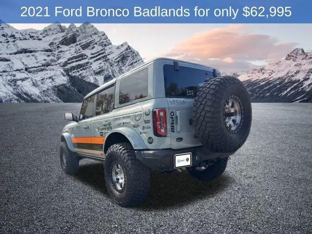used 2021 Ford Bronco car, priced at $59,995