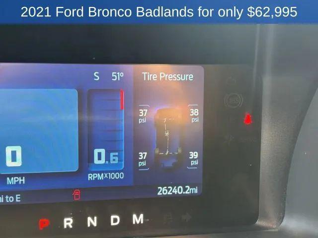 used 2021 Ford Bronco car, priced at $59,995