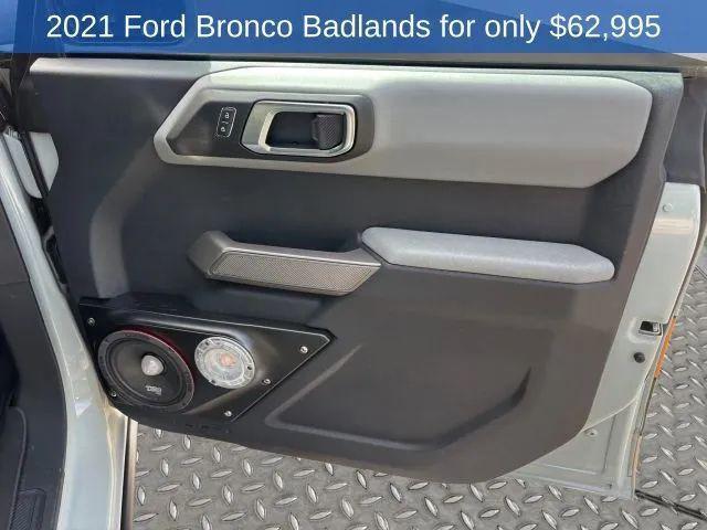 used 2021 Ford Bronco car, priced at $59,995