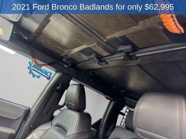 used 2021 Ford Bronco car, priced at $59,995