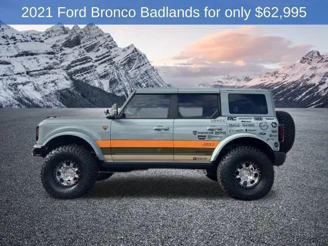 used 2021 Ford Bronco car, priced at $59,995