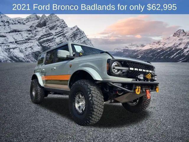 used 2021 Ford Bronco car, priced at $59,995