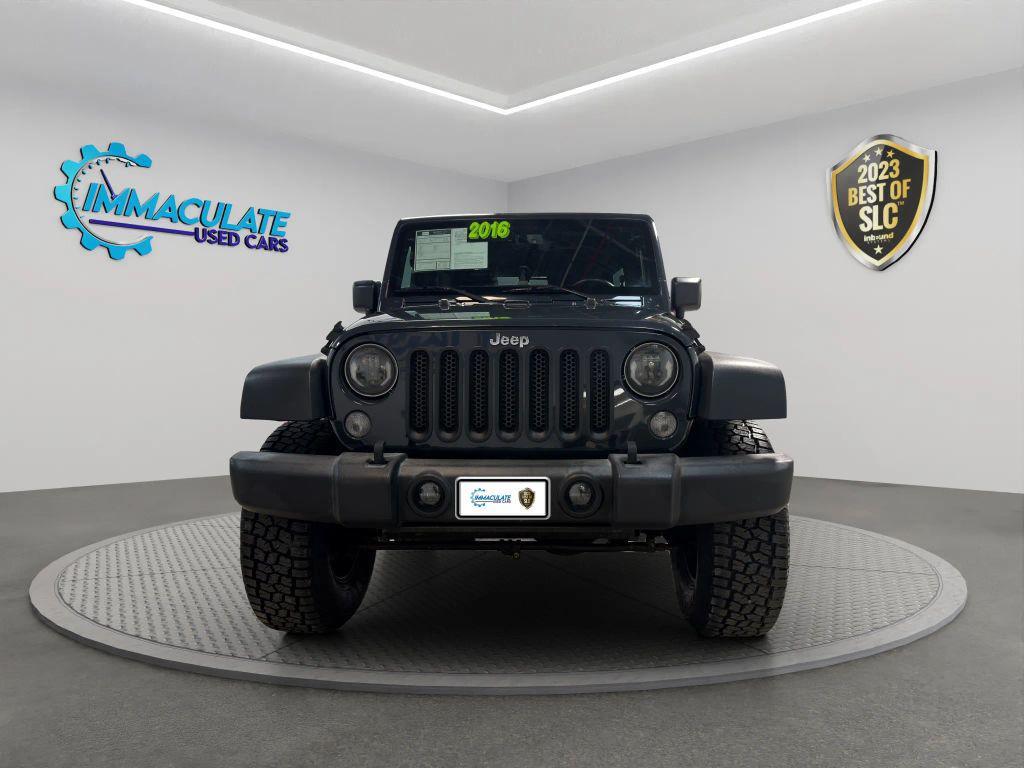 used 2016 Jeep Wrangler Unlimited car, priced at $18,995