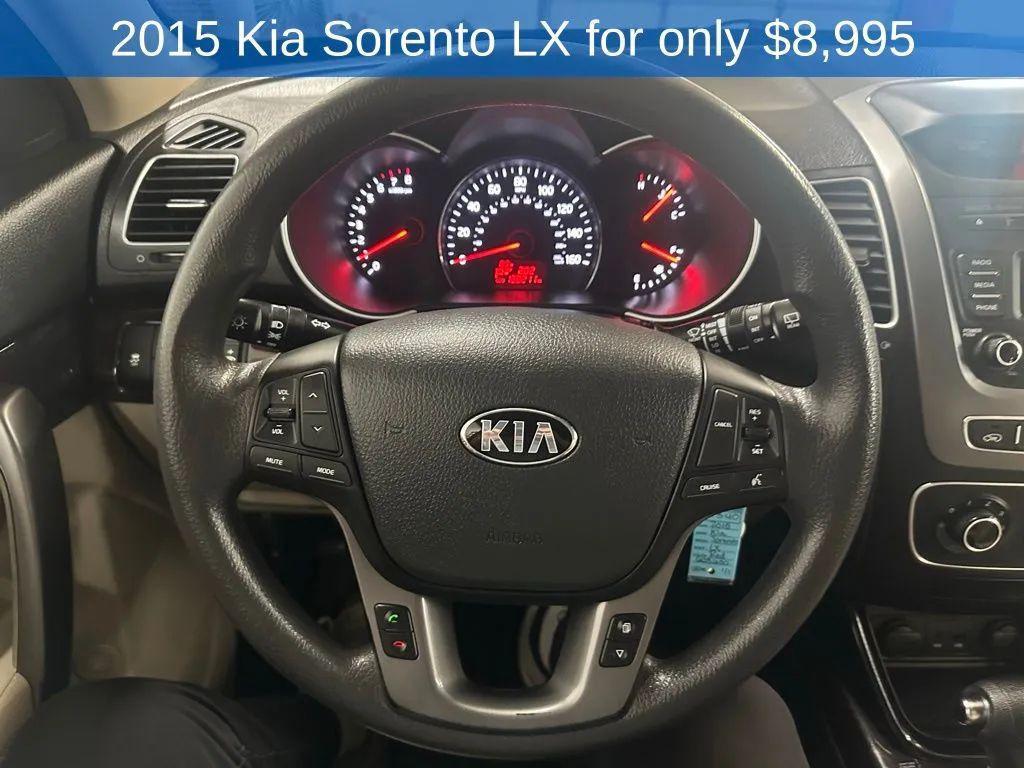 used 2015 Kia Sorento car, priced at $8,995