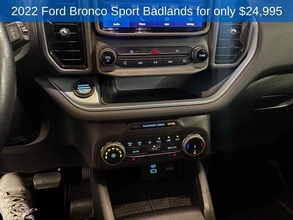 used 2022 Ford Bronco Sport car, priced at $24,995