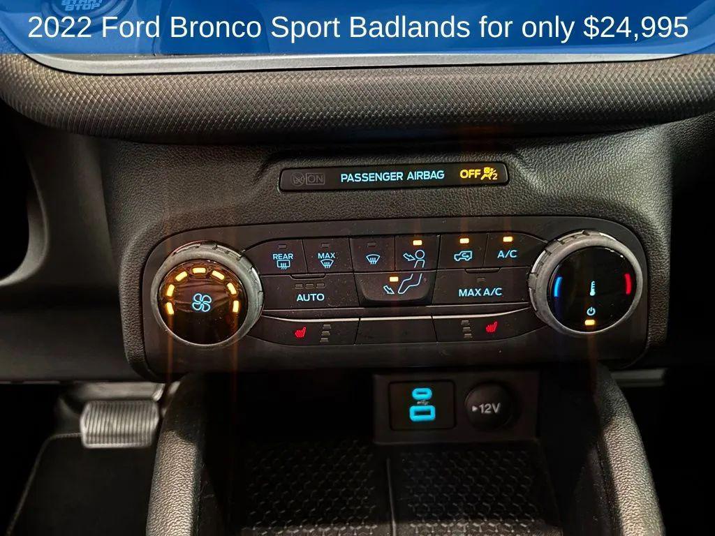 used 2022 Ford Bronco Sport car, priced at $24,995