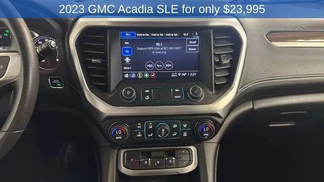 used 2023 GMC Acadia car, priced at $22,995