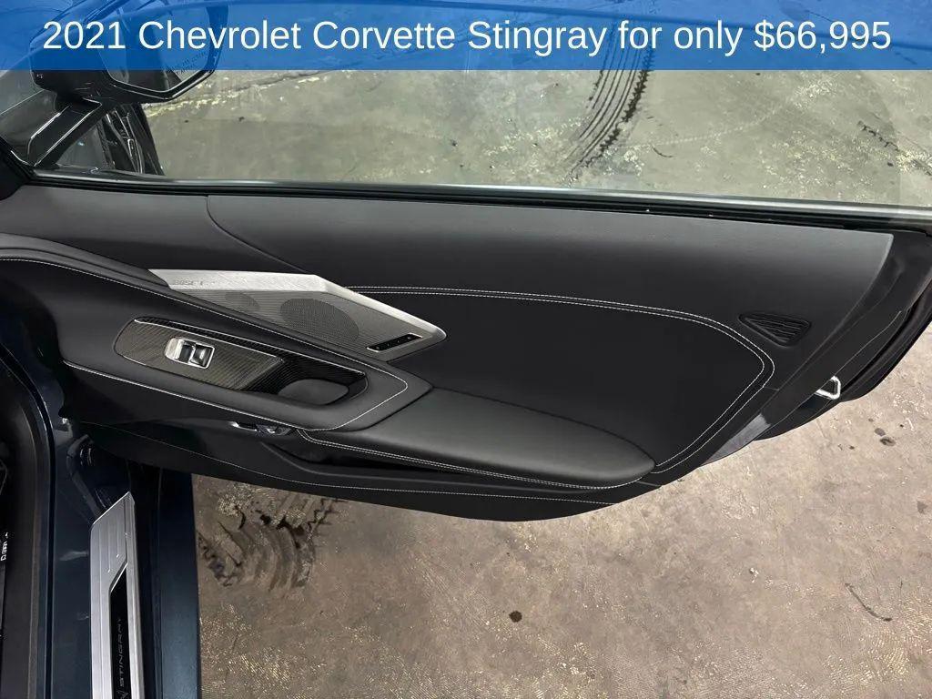 used 2021 Chevrolet Corvette car, priced at $66,995