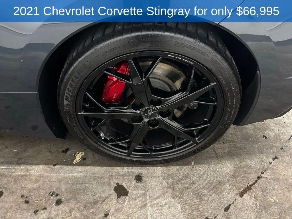 used 2021 Chevrolet Corvette car, priced at $66,995