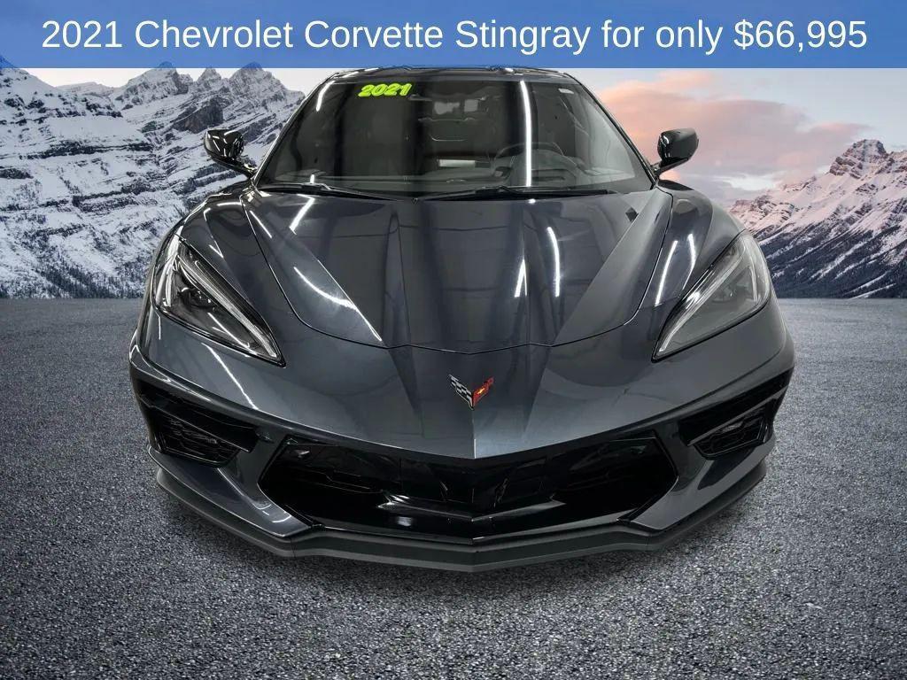 used 2021 Chevrolet Corvette car, priced at $66,995