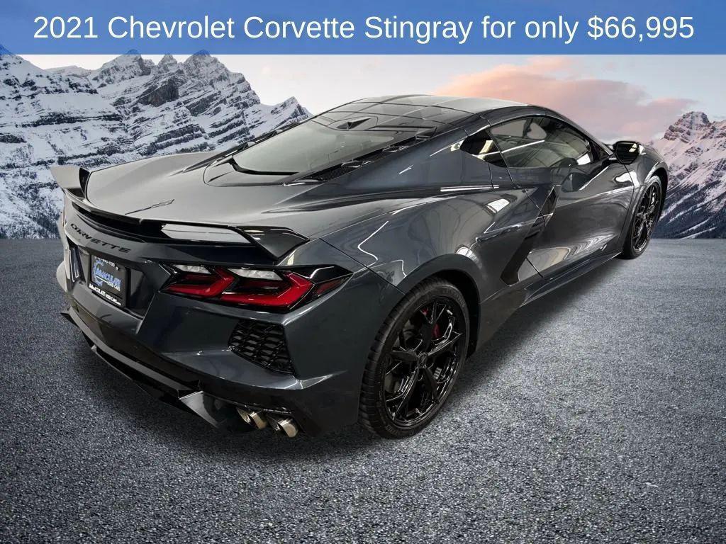 used 2021 Chevrolet Corvette car, priced at $66,995