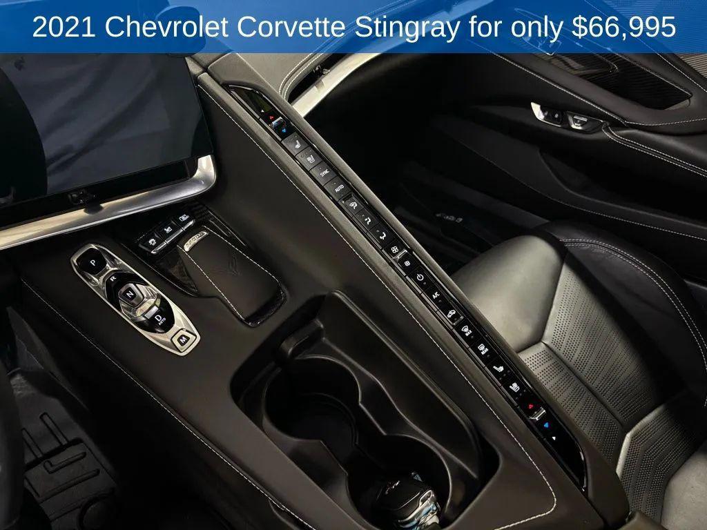 used 2021 Chevrolet Corvette car, priced at $66,995