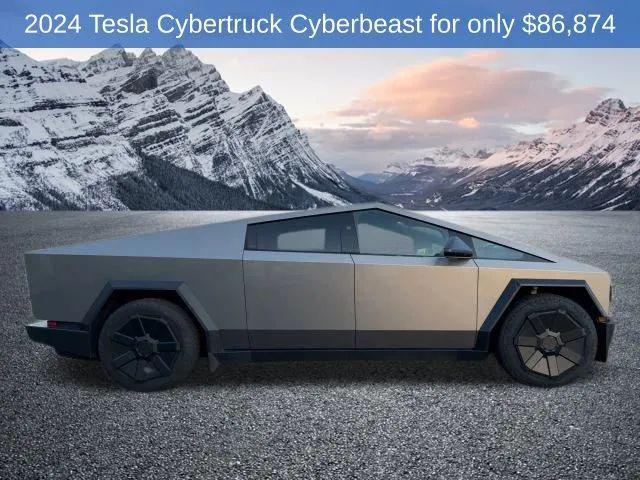 used 2024 Tesla Cybertruck car, priced at $86,874