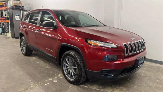 used 2016 Jeep Cherokee car, priced at $9,800