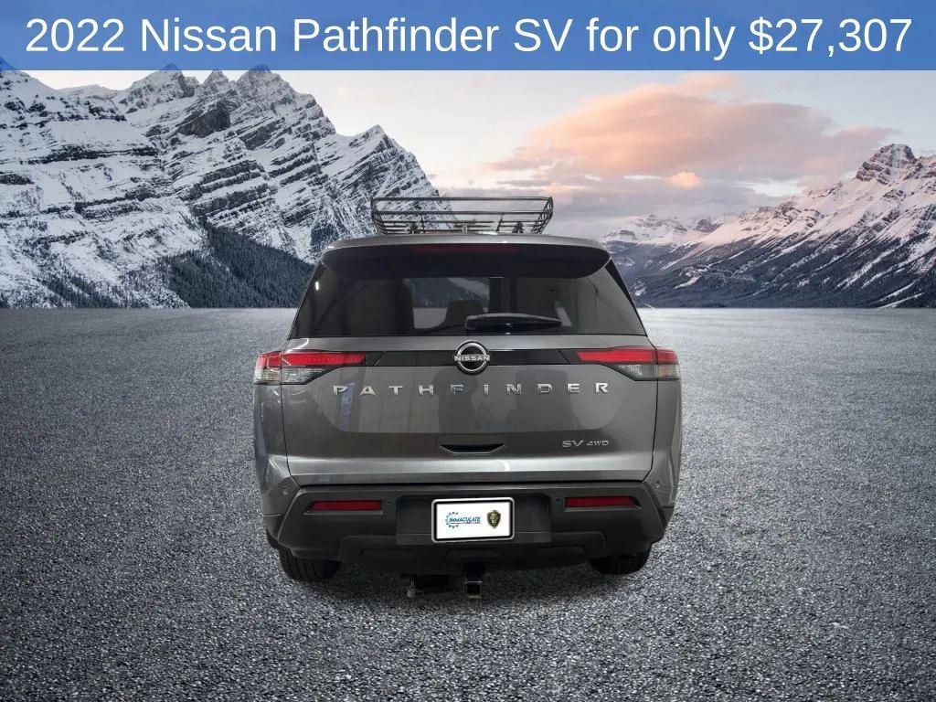 used 2022 Nissan Pathfinder car, priced at $27,307