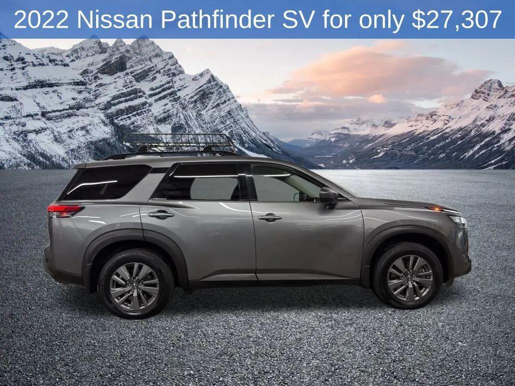 used 2022 Nissan Pathfinder car, priced at $27,307