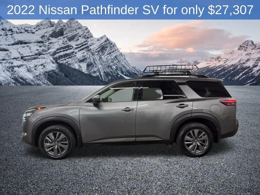 used 2022 Nissan Pathfinder car, priced at $27,307