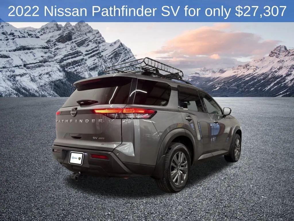used 2022 Nissan Pathfinder car, priced at $27,307