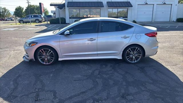 used 2017 Hyundai Elantra car, priced at $11,995