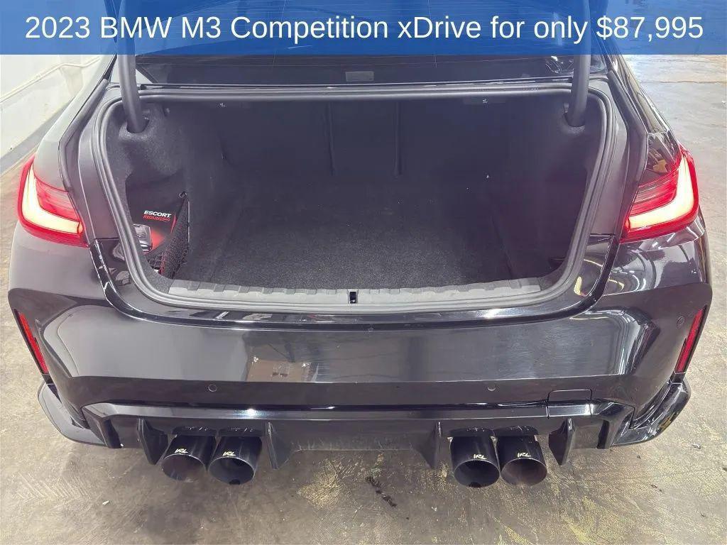 used 2023 BMW M3 car, priced at $87,995