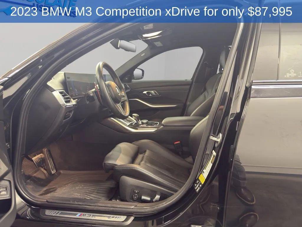 used 2023 BMW M3 car, priced at $87,995