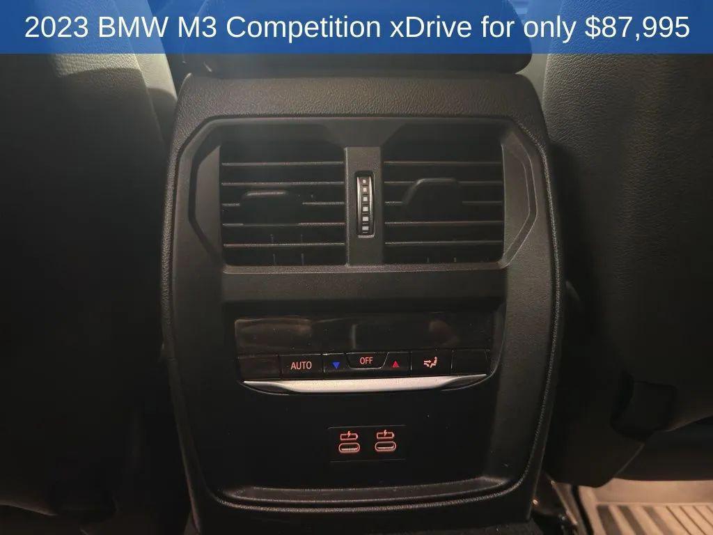 used 2023 BMW M3 car, priced at $87,995