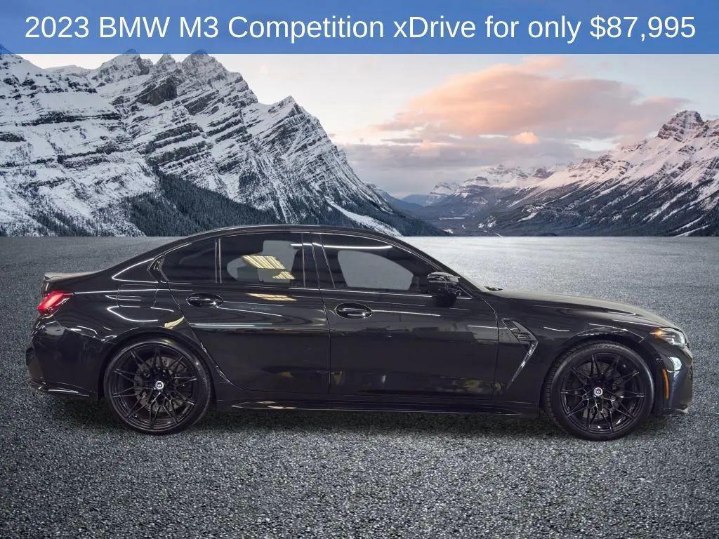 used 2023 BMW M3 car, priced at $87,995