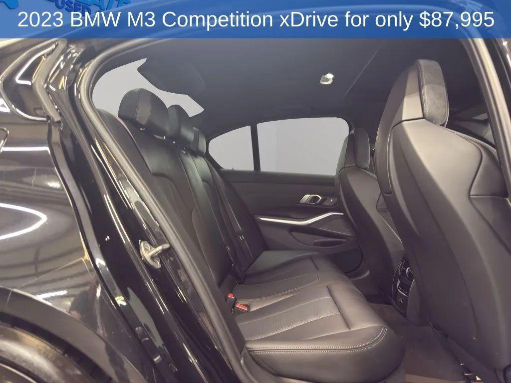 used 2023 BMW M3 car, priced at $87,995