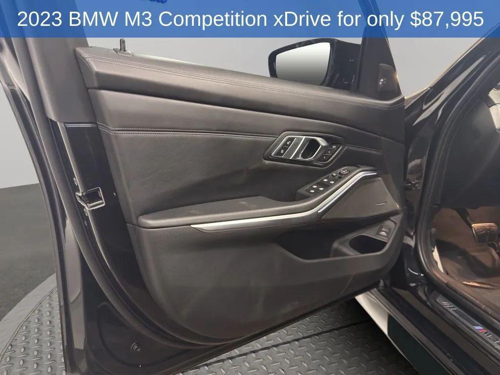 used 2023 BMW M3 car, priced at $87,995