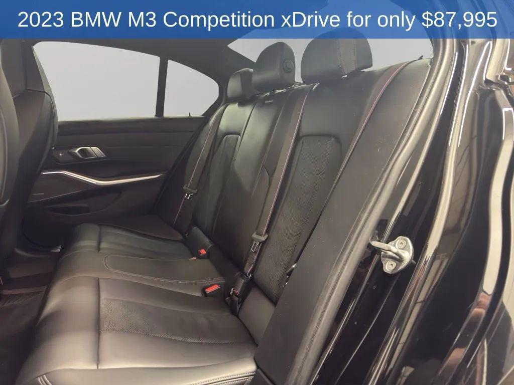 used 2023 BMW M3 car, priced at $87,995