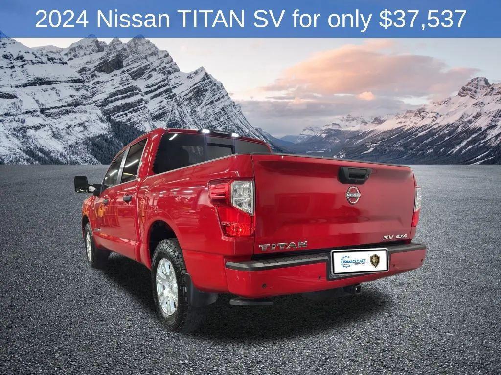 used 2024 Nissan Titan car, priced at $37,537