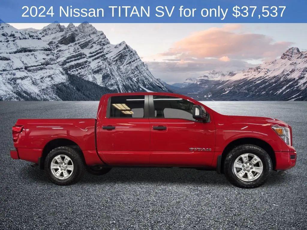 used 2024 Nissan Titan car, priced at $37,537