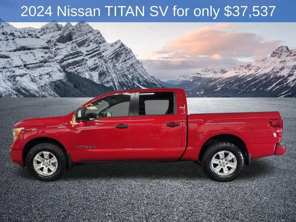 used 2024 Nissan Titan car, priced at $37,537