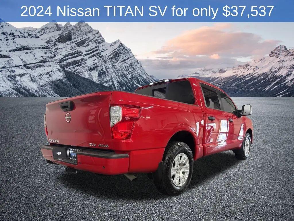 used 2024 Nissan Titan car, priced at $37,537